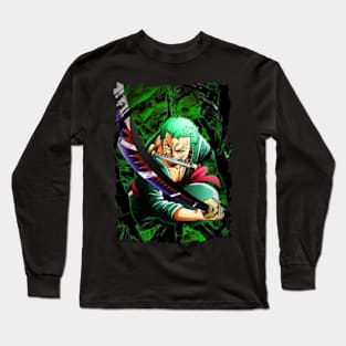 RORONOA ZORO MERCH VTG Long Sleeve T-Shirt